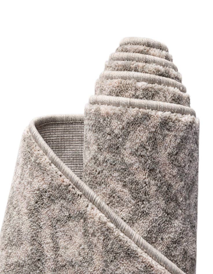 Detail image of  3' 3 x 3' 3 Eco Trellis Round Rug