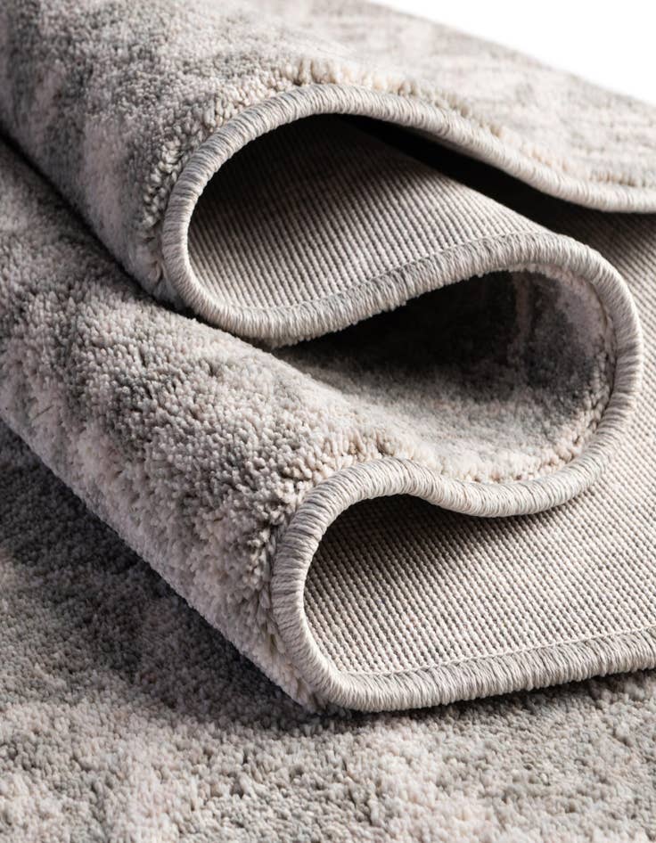 Detail image of  3' 3 x 3' 3 Eco Trellis Round Rug