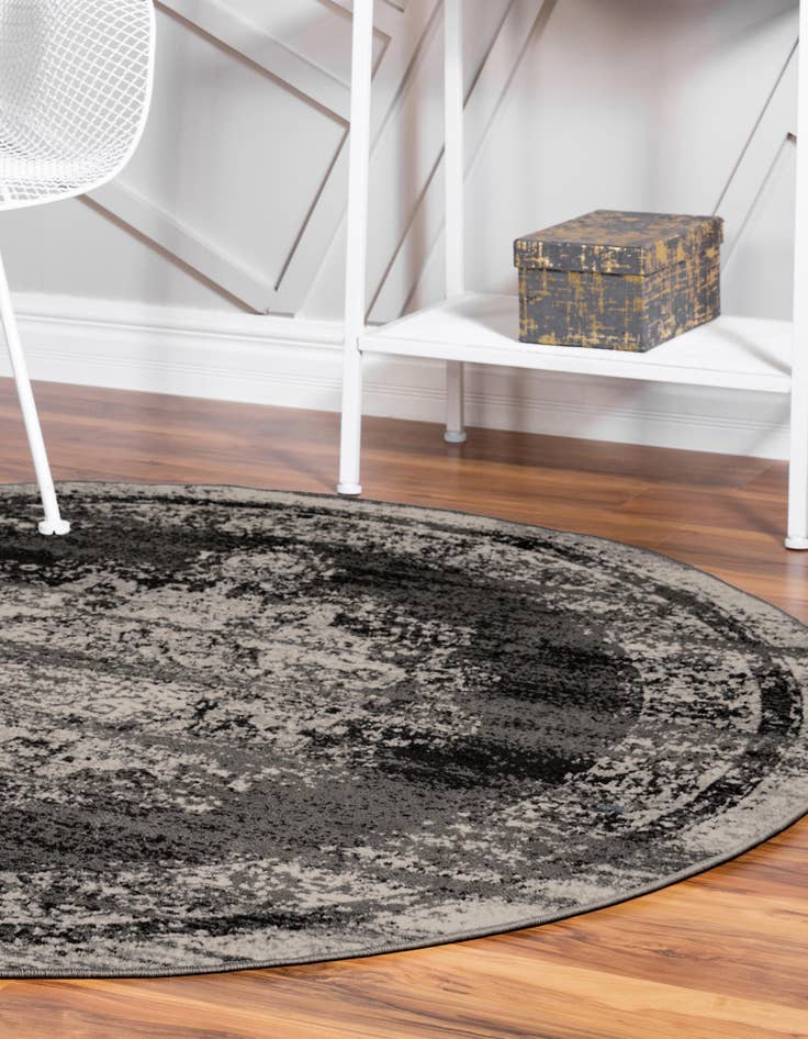 Detail image of  5' 3 x 5' 3 Lucerne Round Rug