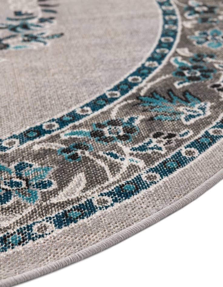 Detail image of  5' 3 x 5' 3 Lucerne Round Rug