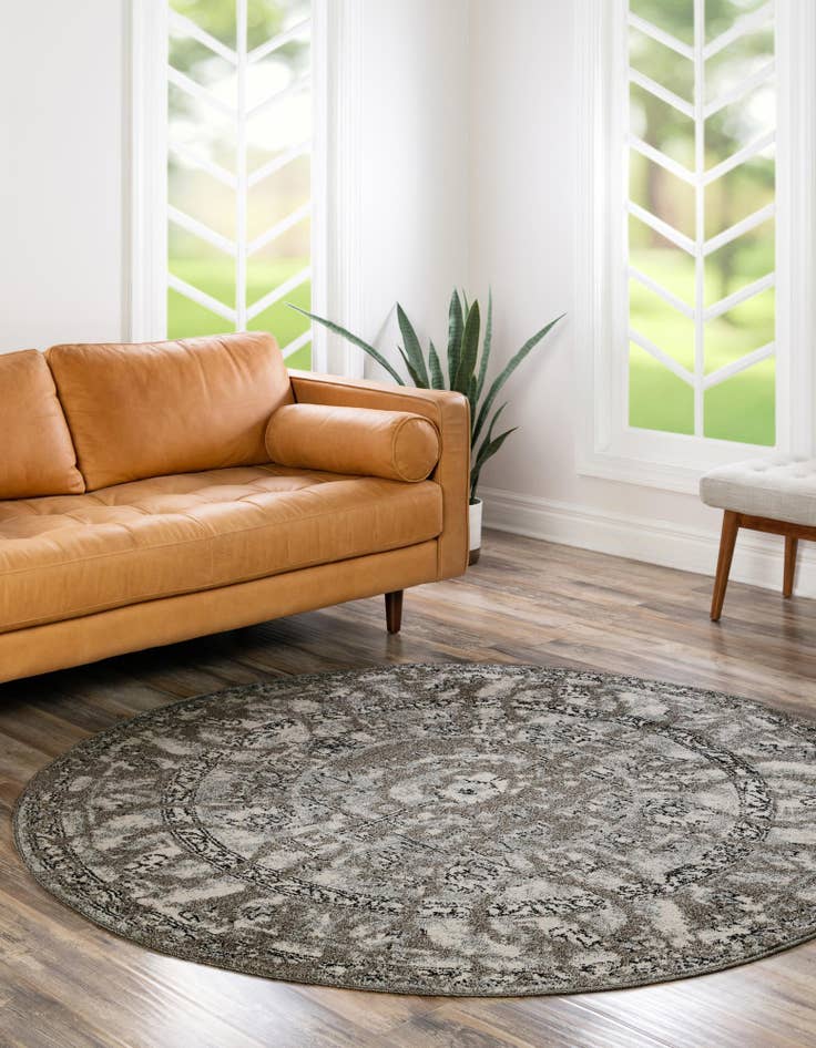 Detail image of  6' x 6' Miranda Round Rug