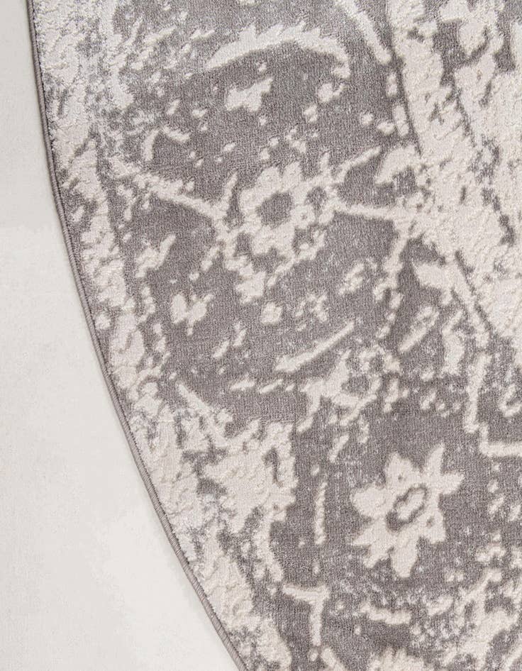 Detail image of  4' x 4' Modern Classical Round Rug