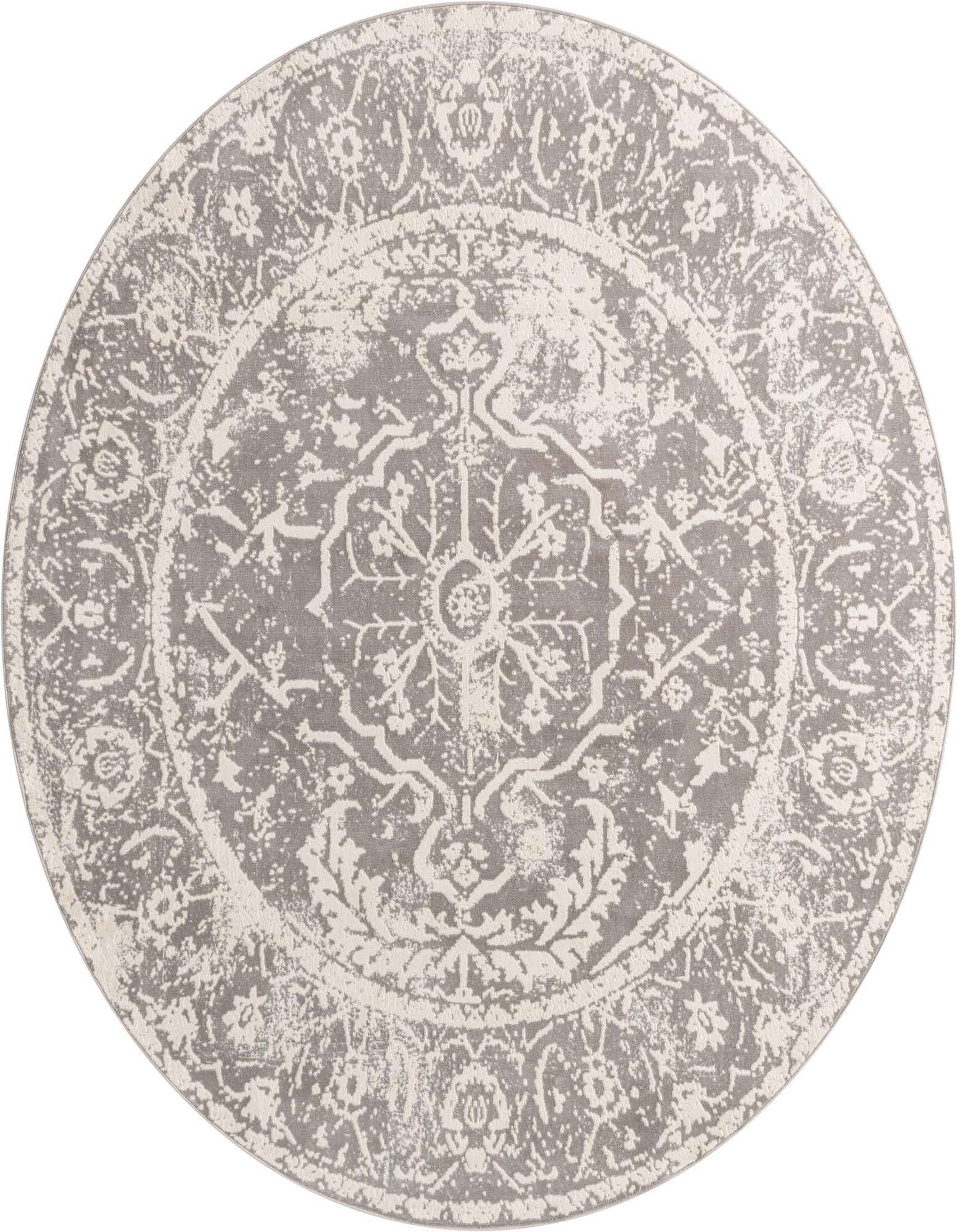 Primary image  8' x 8' Modern Classical Round Rug