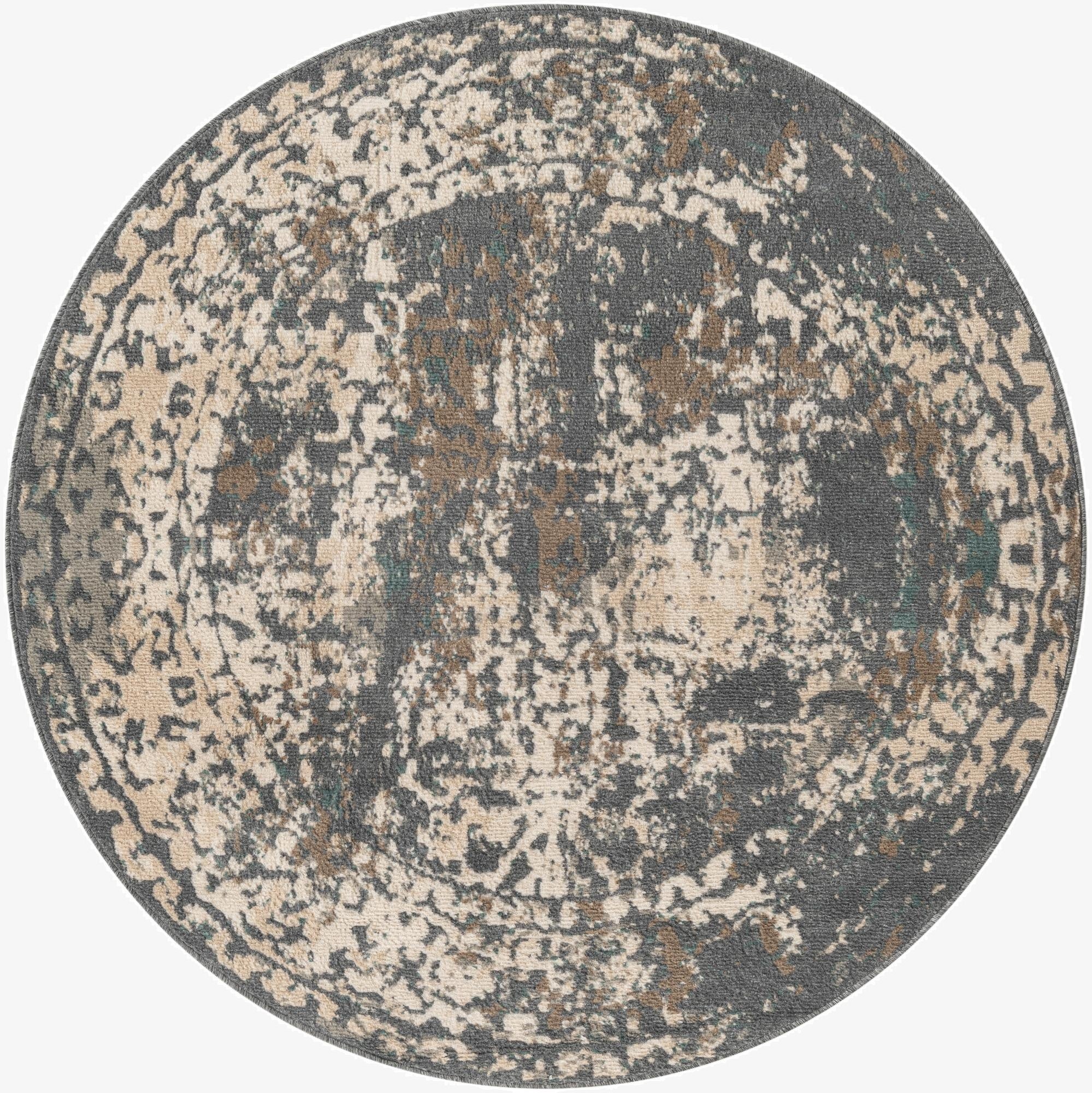  5' 3 x 5' 3 Mojave Round Rug