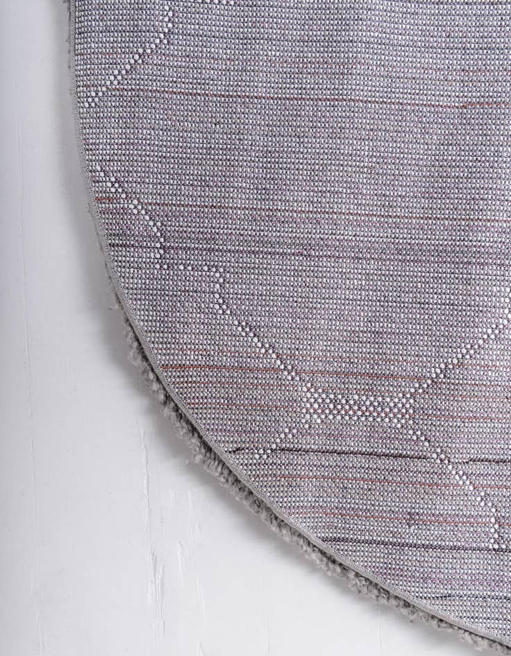 Detail image of  5' x 5' Moroccan Shag Round Rug