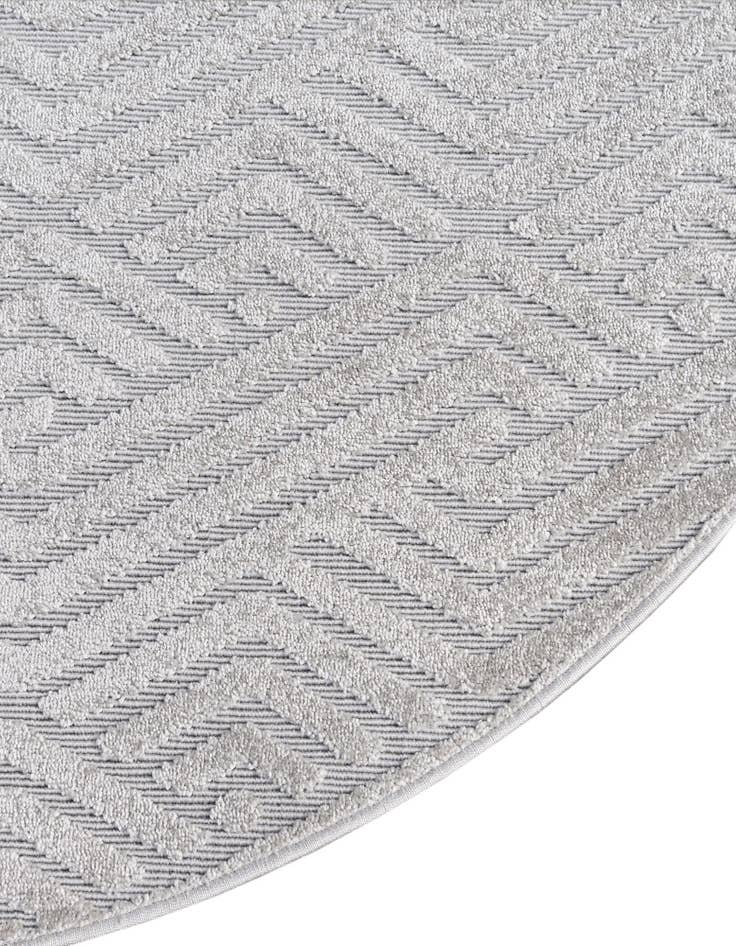 Detail image of 8' x 8' Washable Sabrina Soto Hudson Indoor / Outdoor Round Rug