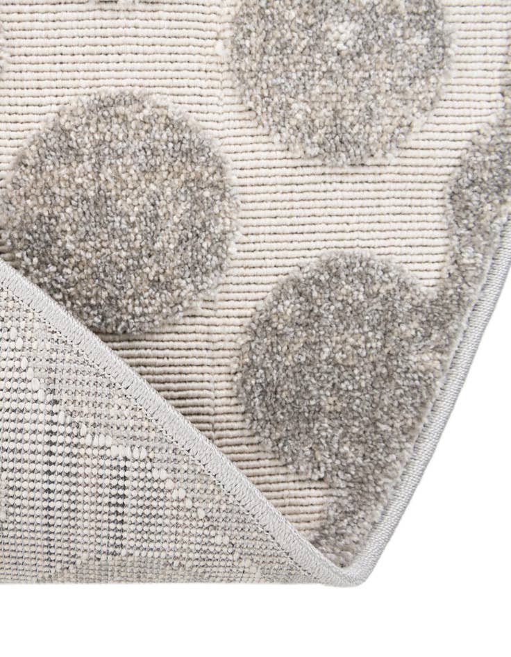 Detail image of  5' x 5'  Washable Sabrina Soto Indoor / Outdoor Round Rug