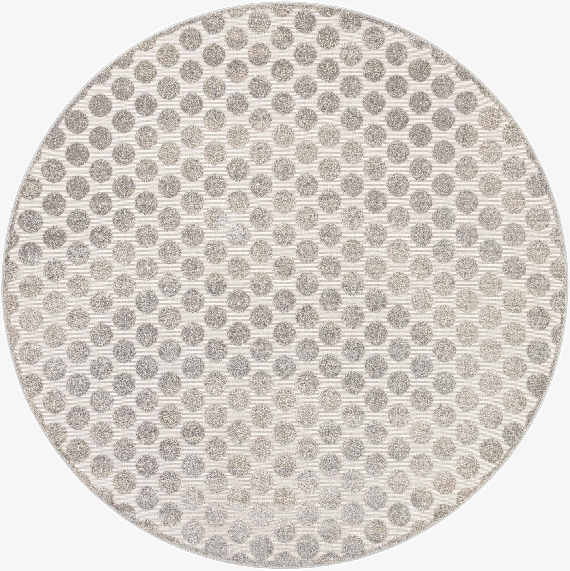  10' x 10'  Washable Sabrina Soto Indoor / Outdoor Round Rug