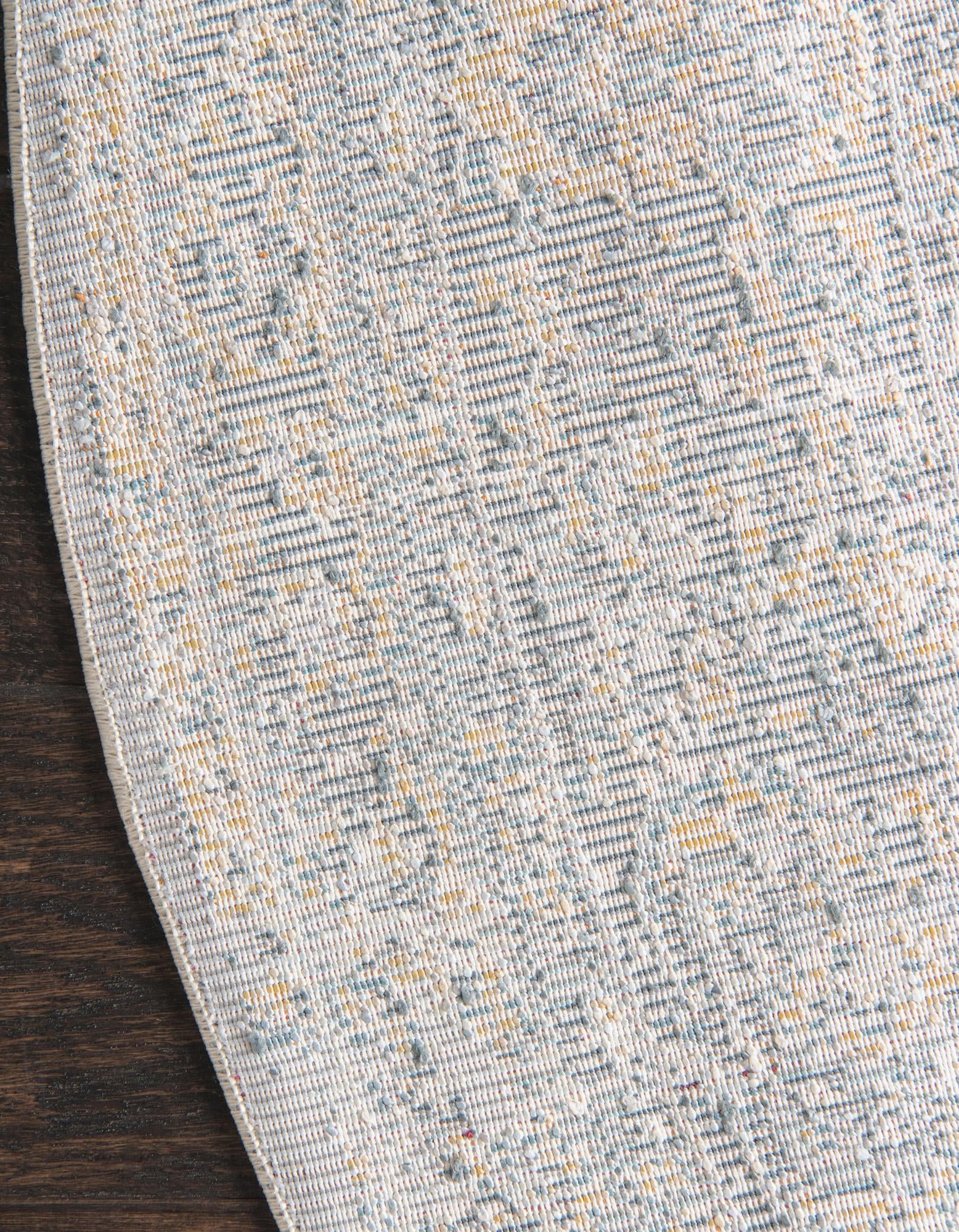 Gray 8' x 8' Santiago Round Rug | Rugs.com