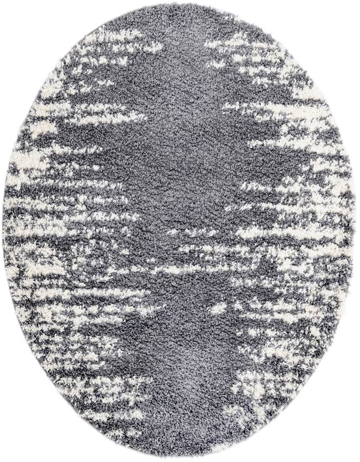 Detail image of  5' 3 x 5' 3 Serenity Shag Round Rug