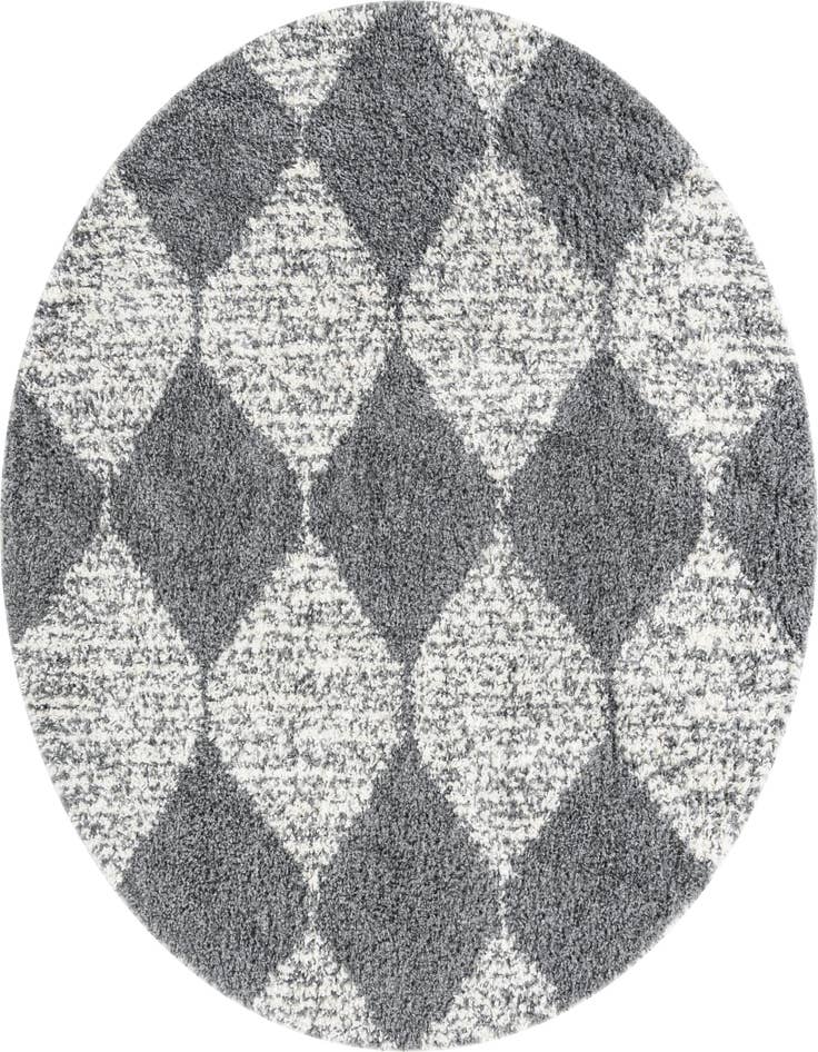 Detail image of  7' x 7' Serenity Shag Round Rug