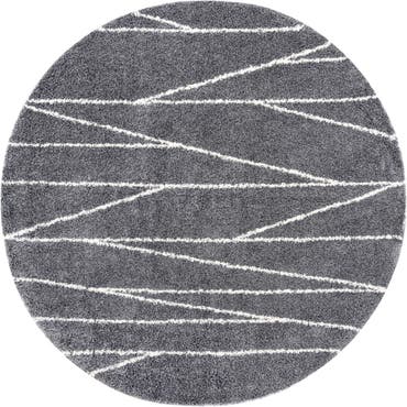  10' x 10' Serenity Shag Round Rug