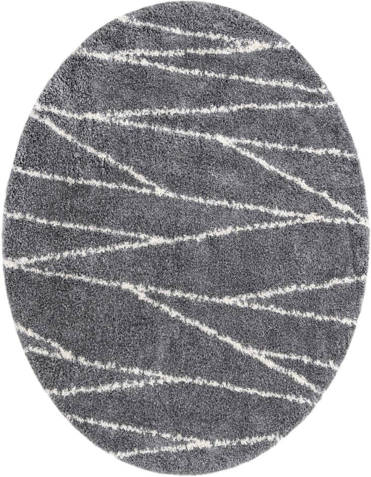 Detail image of  7' x 7' Serenity Shag Round Rug