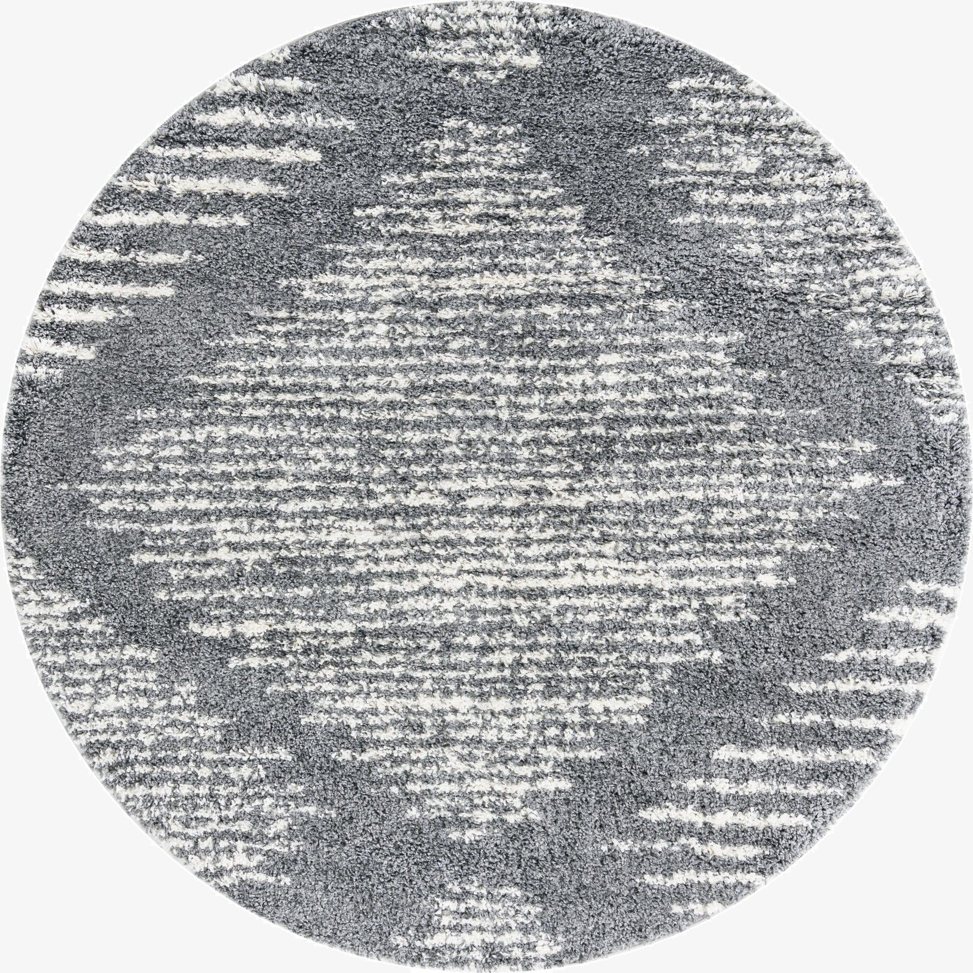  7' x 7' Serenity Shag Round Rug