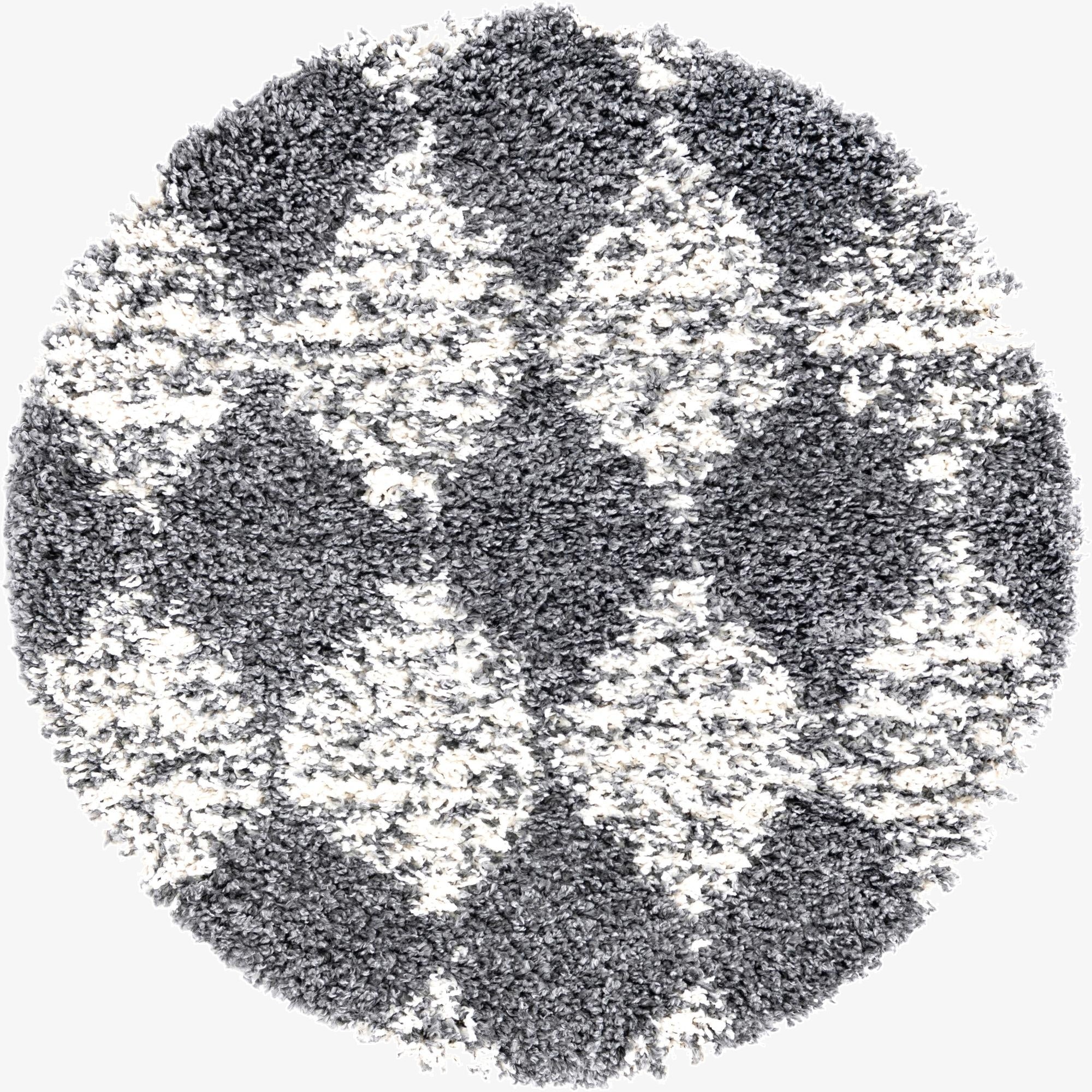  3' 3 x 3' 3 Serenity Shag Round Rug