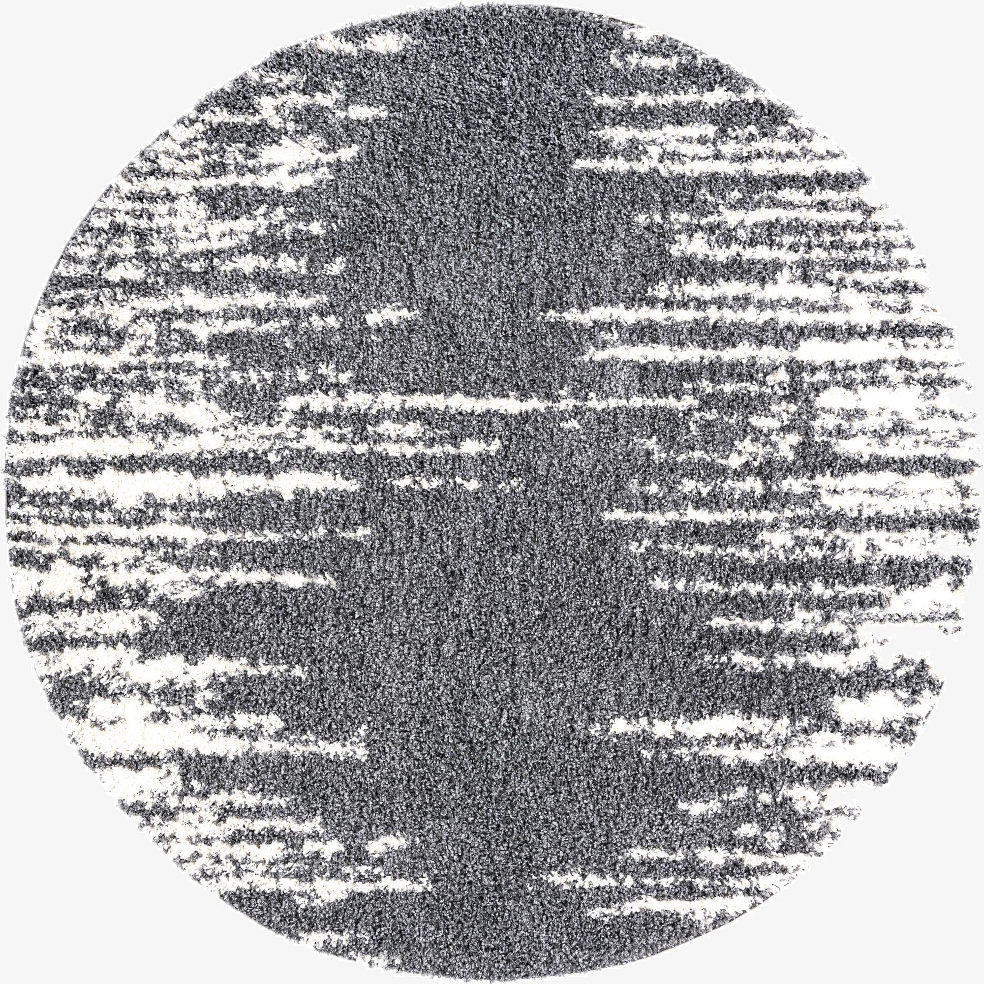  7' x 7' Serenity Shag Round Rug