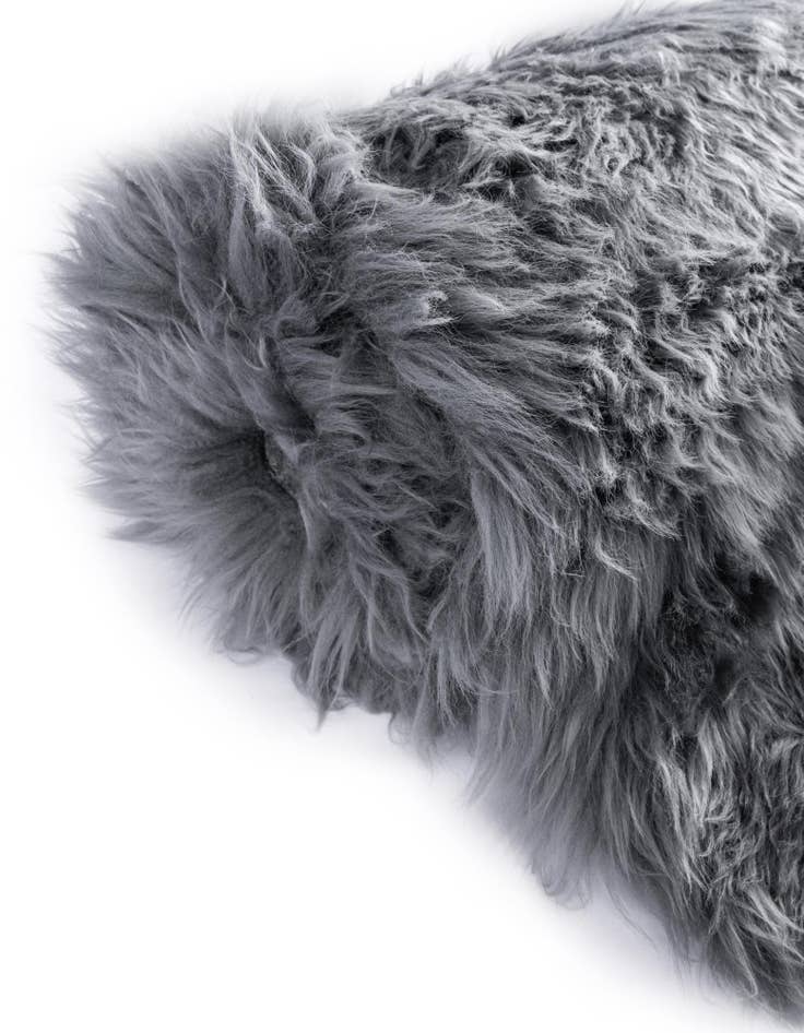Detail image of  2' x 2' Sheepskin Round Rug