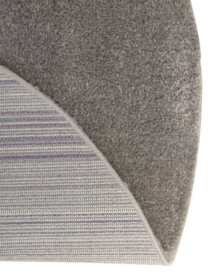 Detail image of  3' 3 x 3' 3 Solid Frieze Round Rug