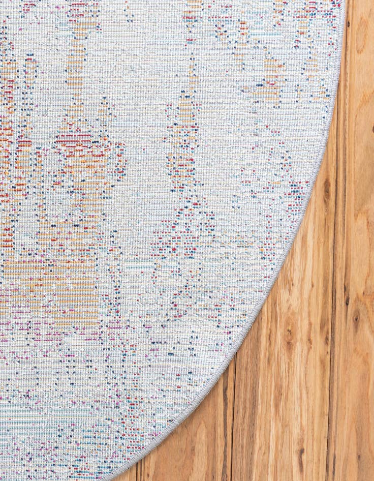 Detail image of  4' x 4' Starlight Round Rug