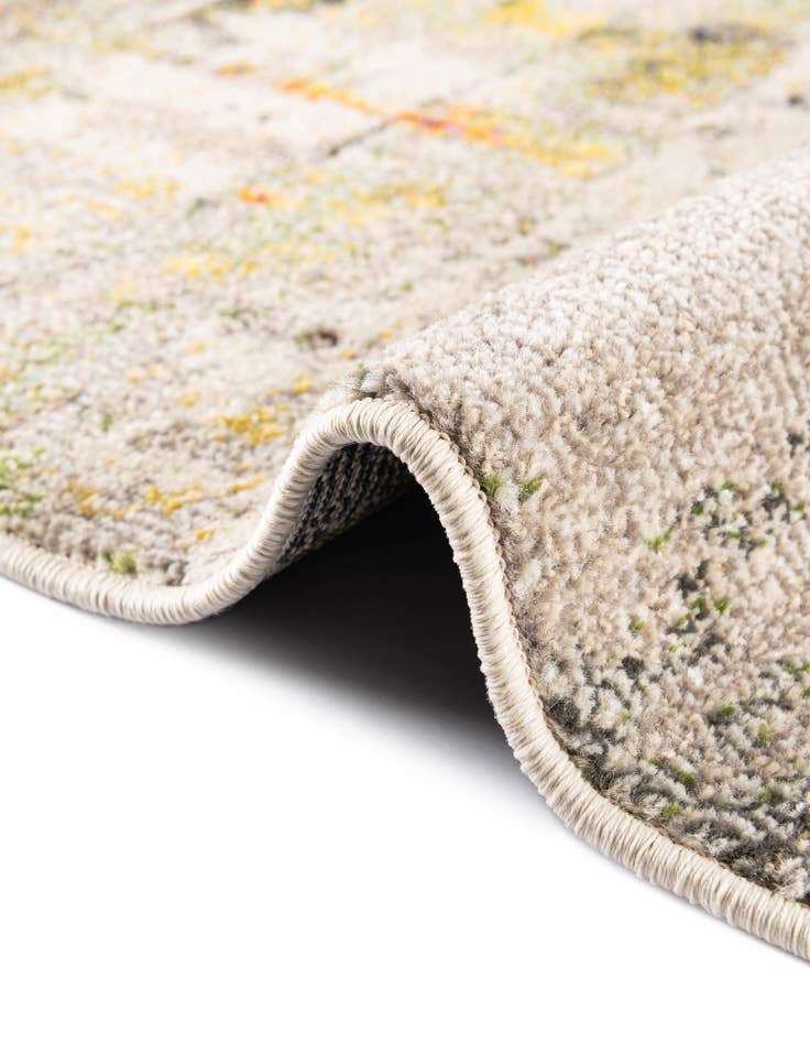 Detail image of  8' x 8'  Washable Theia Round Rug