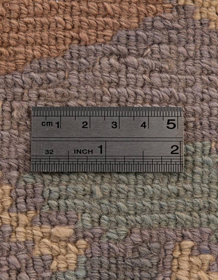 Detail image of  9' 8 x 9' 9  Hand Knotted Tibet Wool Round Rug