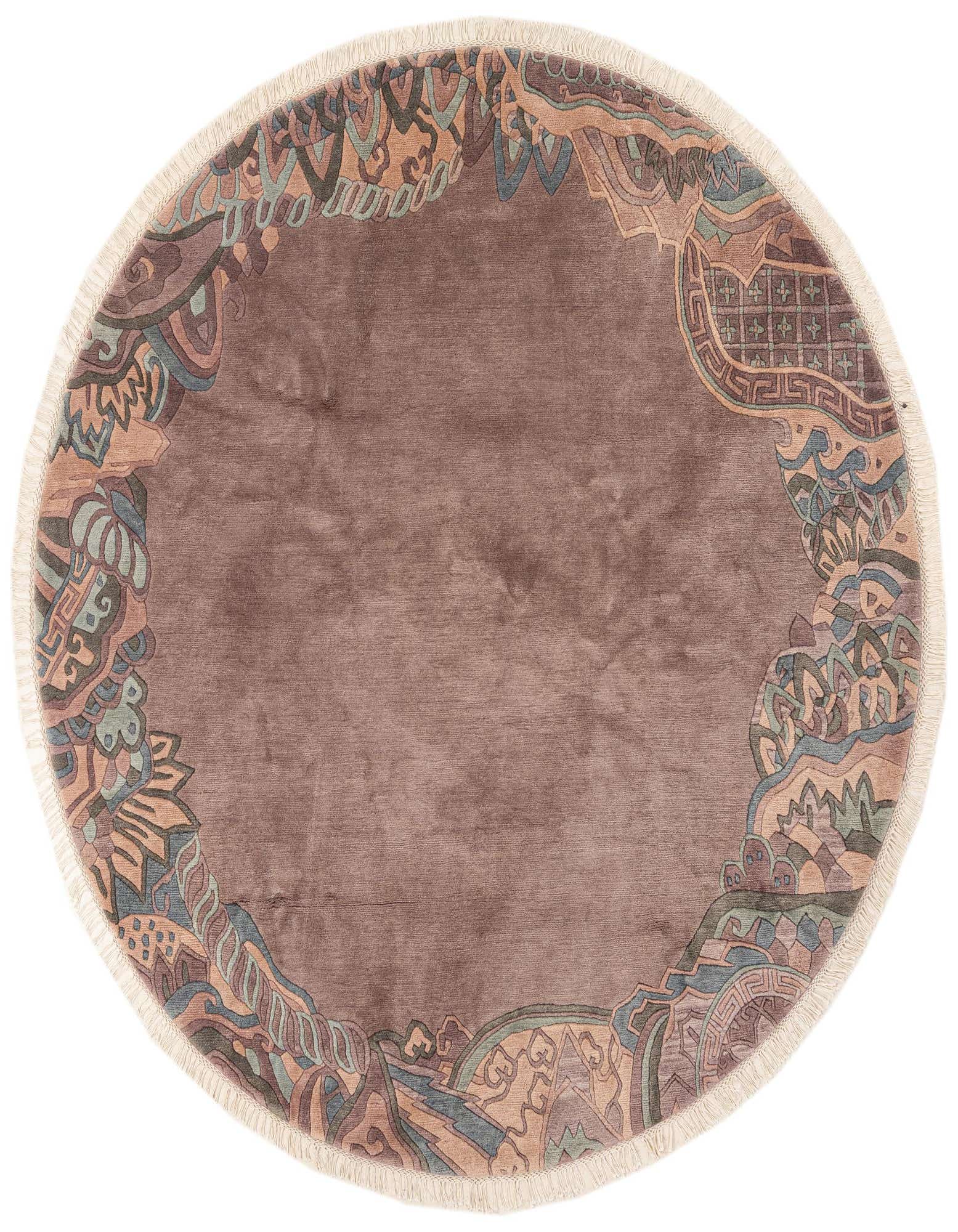 Primary image  7' 8 x 7' 10  Hand Knotted Tibet Wool Round Rug