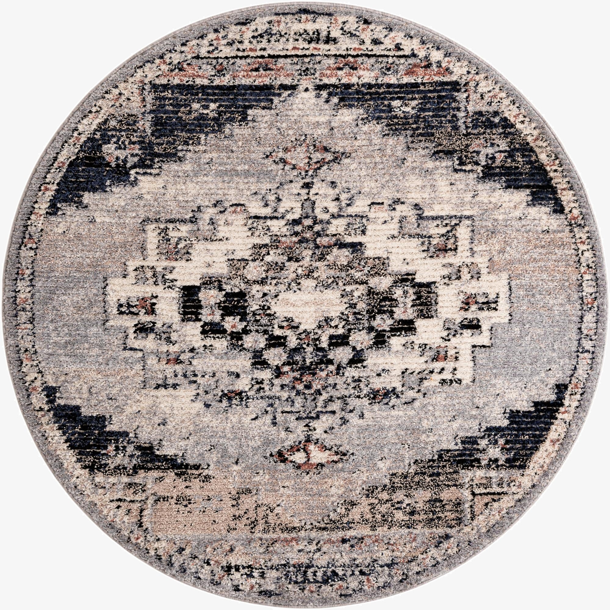  7' x 7' Tucson Round Rug