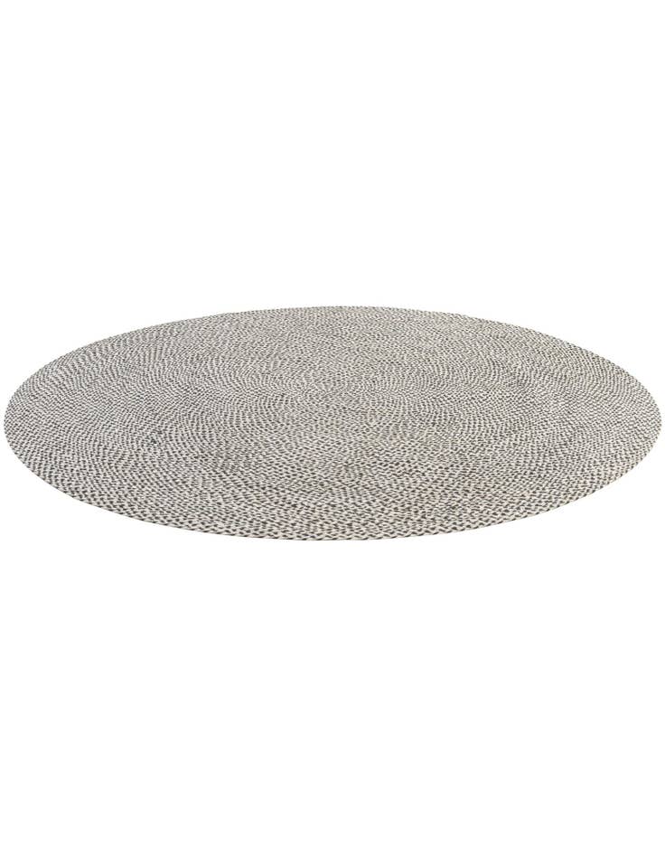 Detail image of  7' 10 x 7' 10  Hand Tweed Braided Jute Round Rug