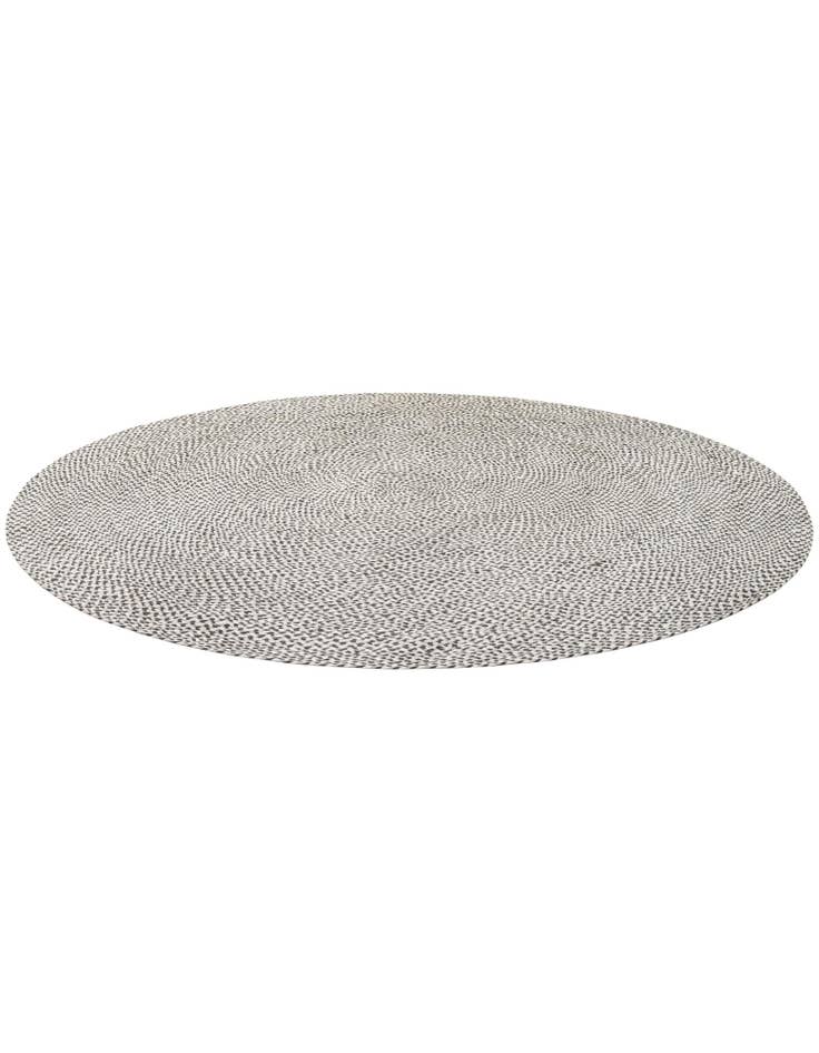 Detail image of  7' 10 x 7' 10  Hand Tweed Braided Jute Round Rug