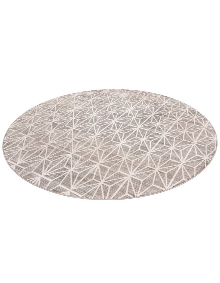 Detail image of Jill Zarin 8' x 8' Uptown Fifth Avenue Round Rug