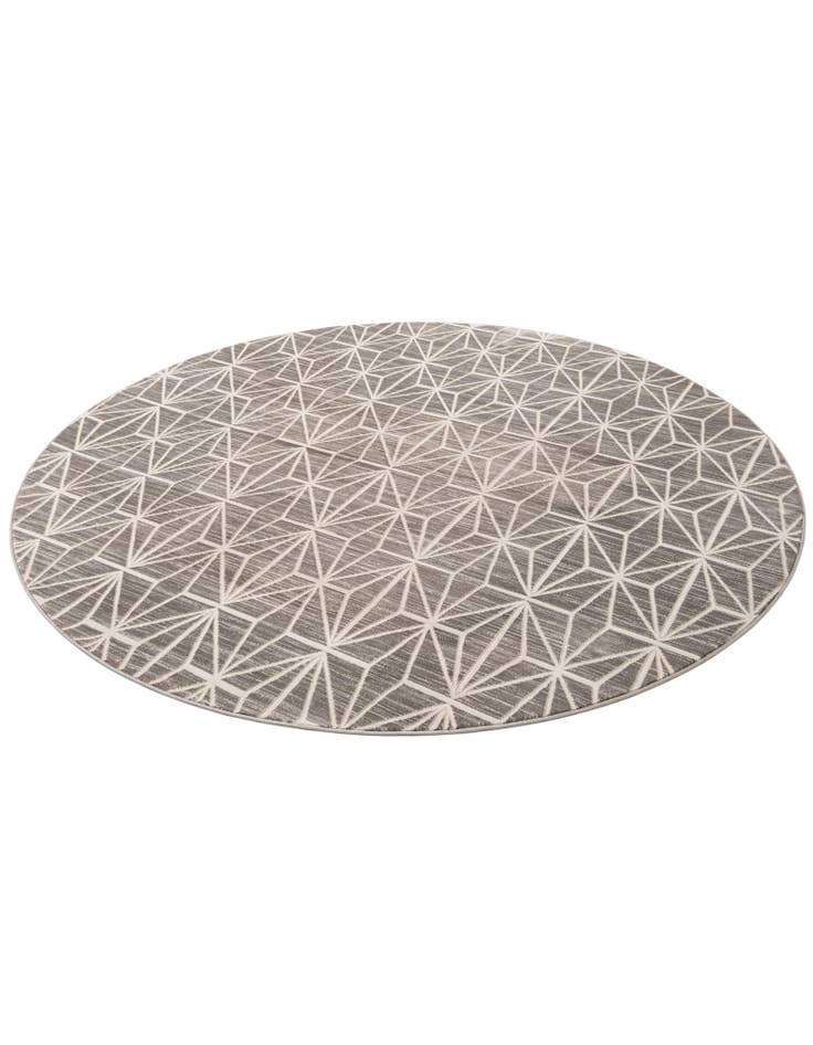 Detail image of Jill Zarin 8' x 8' Uptown Fifth Avenue Round Rug