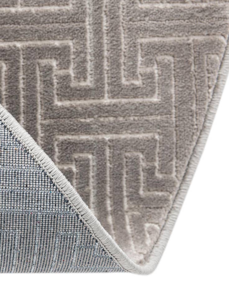 Detail image of Jill Zarin 5' 3 x 5' 3 Uptown Park Avenue Round Rug