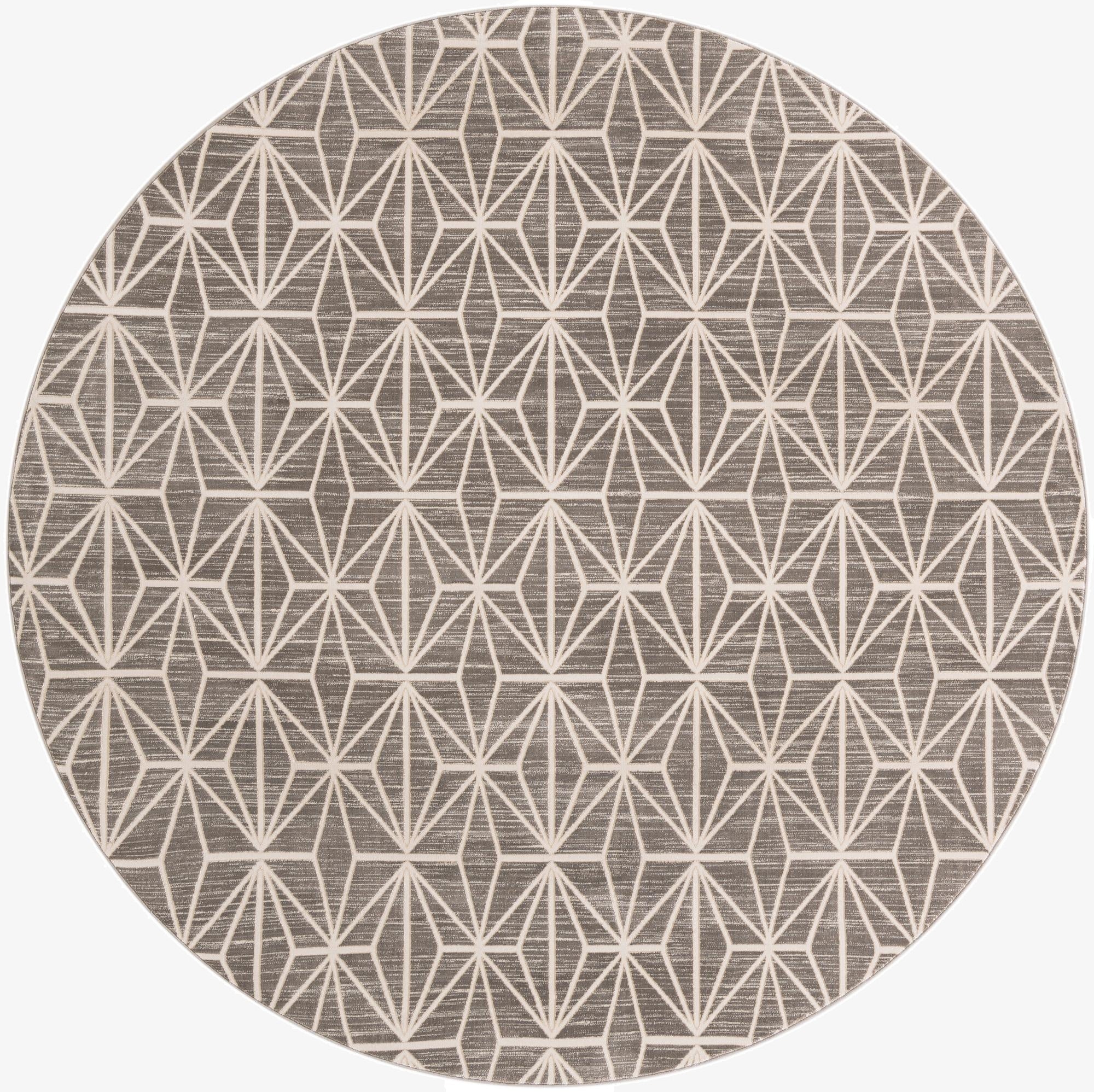 Jill Zarin 8' x 8' Uptown Fifth Avenue Round Rug
