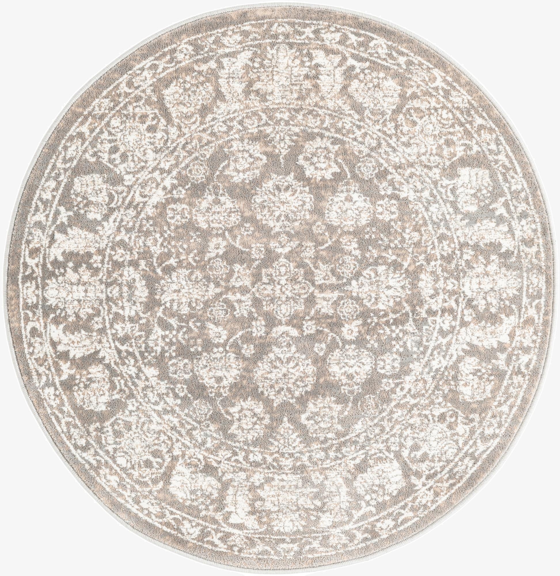 Jill Zarin 3' 3 x 3' 3 Uptown Central Park Round Rug
