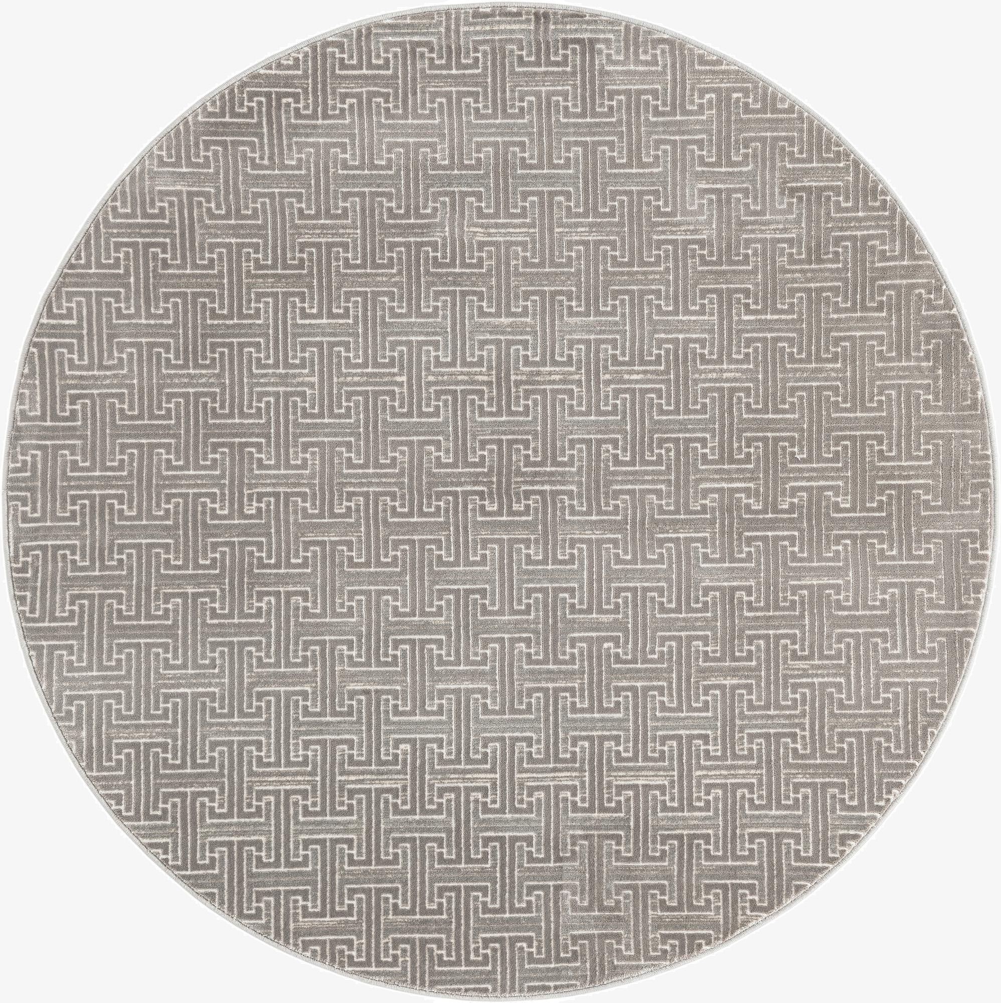 Jill Zarin 5' 3 x 5' 3 Uptown Park Avenue Round Rug