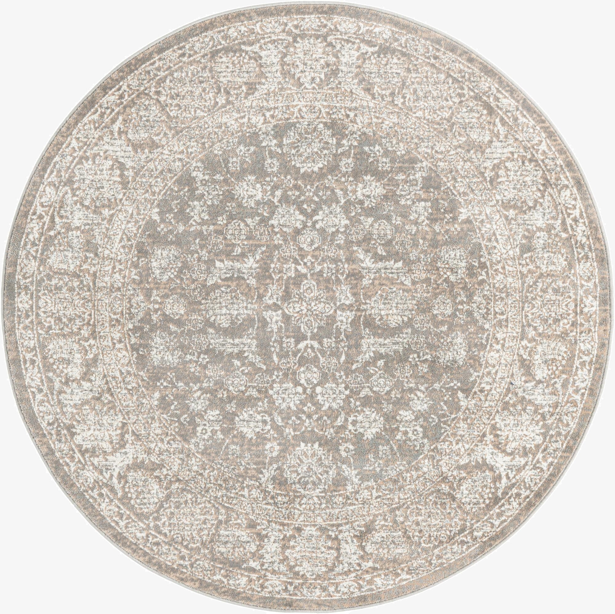Jill Zarin 5' 3 x 5' 3 Uptown Central Park Round Rug
