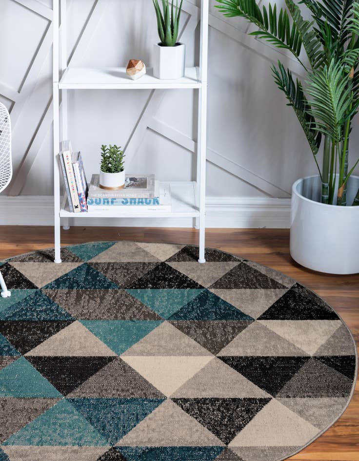 Detail image of  5' 3 x 5' 3 Valencia Round Rug