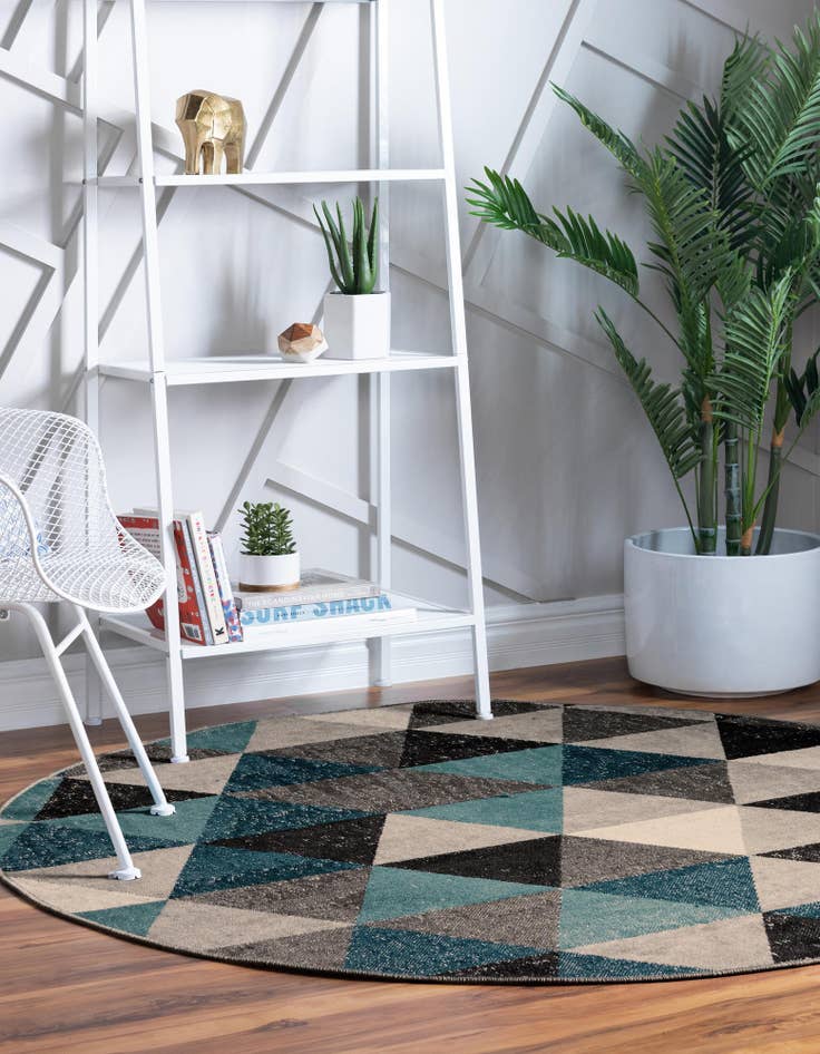 Detail image of  5' 3 x 5' 3 Valencia Round Rug