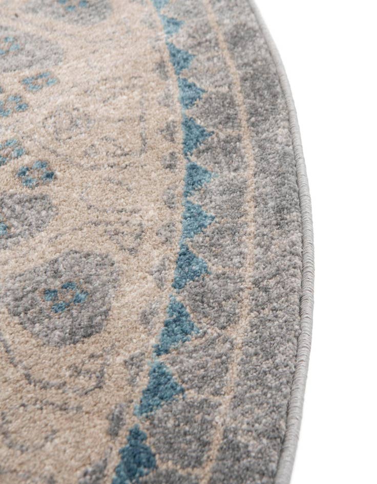 Detail image of  4' x 4' Viola Round Rug