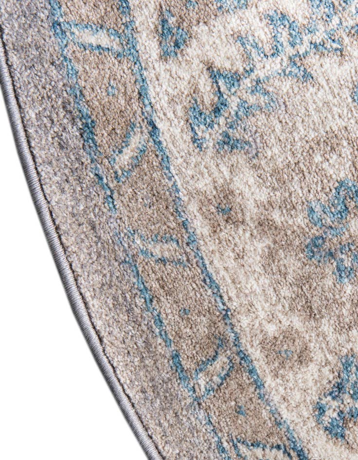 Detail image of  4' x 4' Viola Round Rug