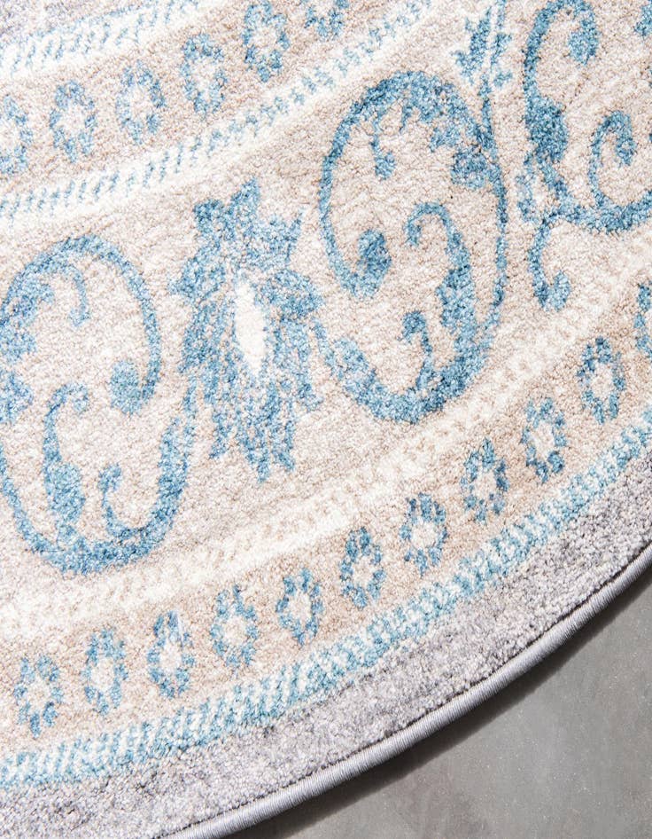 Detail image of  8' x 8' Viola Round Rug