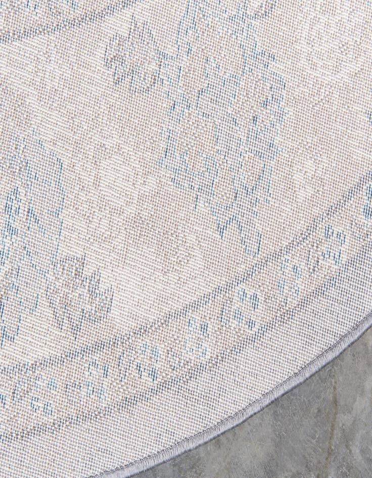 Detail image of  4' x 4' Viola Round Rug