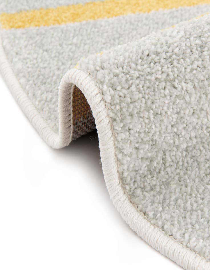 Detail image of  6' 1 x 6' 1 Sun Whimsy Kids Round Rug