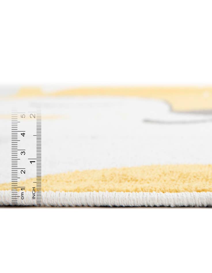 Detail image of  3' 3 x 3' 3 Fox Whimsy Kids Round Rug