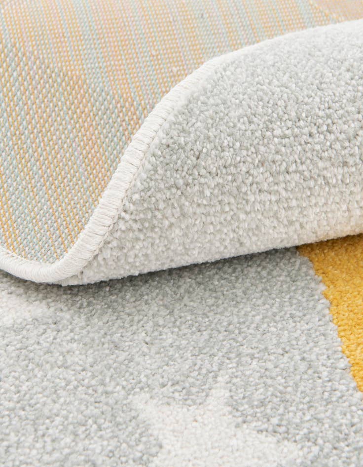 Detail image of  3' 3 x 3' 3 Fox Whimsy Kids Round Rug