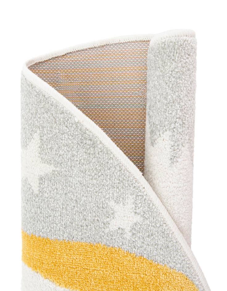 Detail image of  3' 3 x 3' 3 Fox Whimsy Kids Round Rug