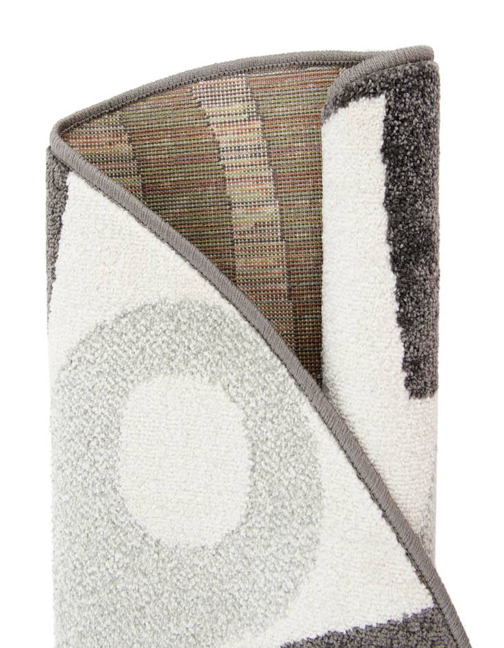 Detail image of  7' 10 x 7' 10 Cat Whimsy Kids Round Rug