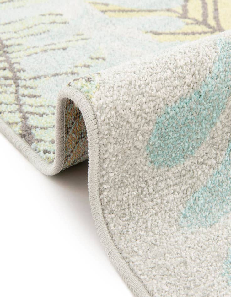 Detail image of  3' 3 x 3' 3 Leopard Whimsy Kids Round Rug