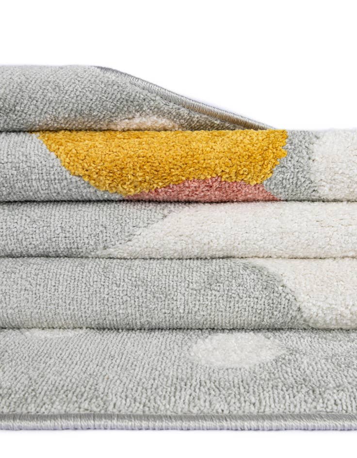 Detail image of  2' 2 x 2' 2 Reindeer Whimsy Kids Round Rug