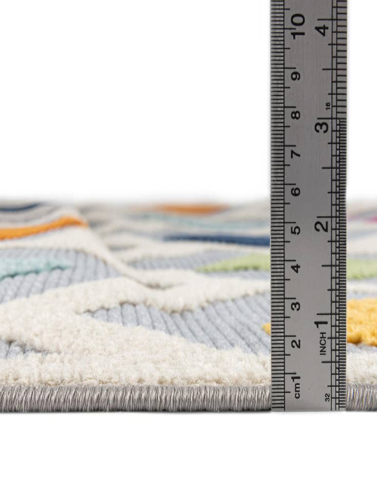 Detail image of  2' x 6'  Washable Aruba Indoor / Outdoor Runner Rug
